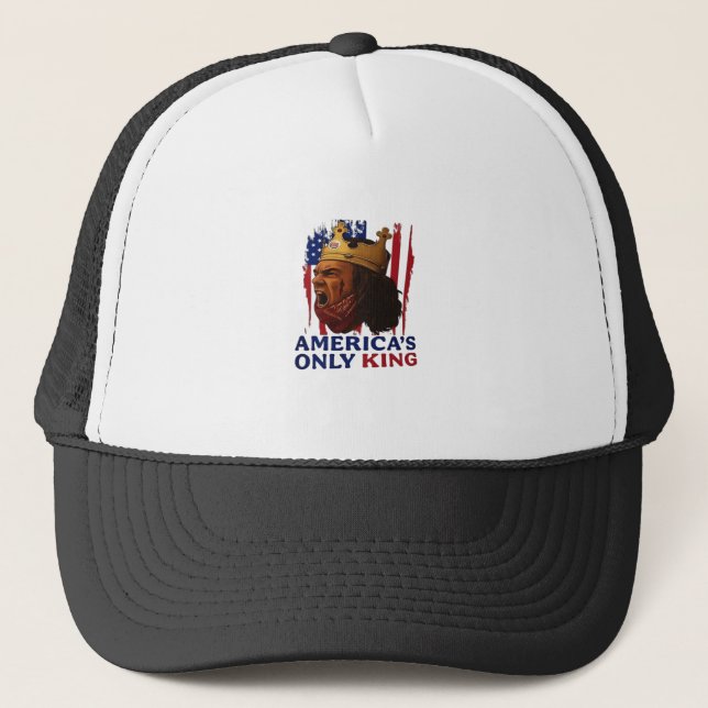 Boné Único Rei da América (Frente)