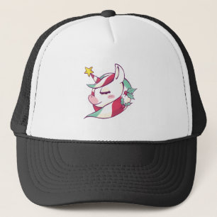 Boné Unicórnio de Natal