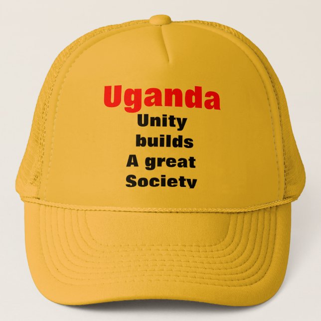 Boné Unidade de Uganda (Frente)