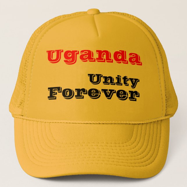 Boné Unidade de Uganda para sempre (Frente)