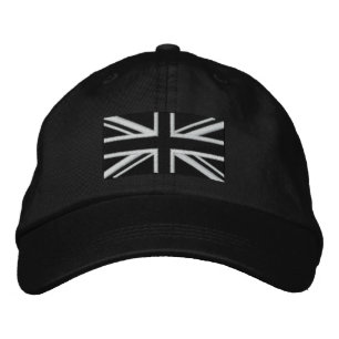 Boné Union Jack ~ Black and White