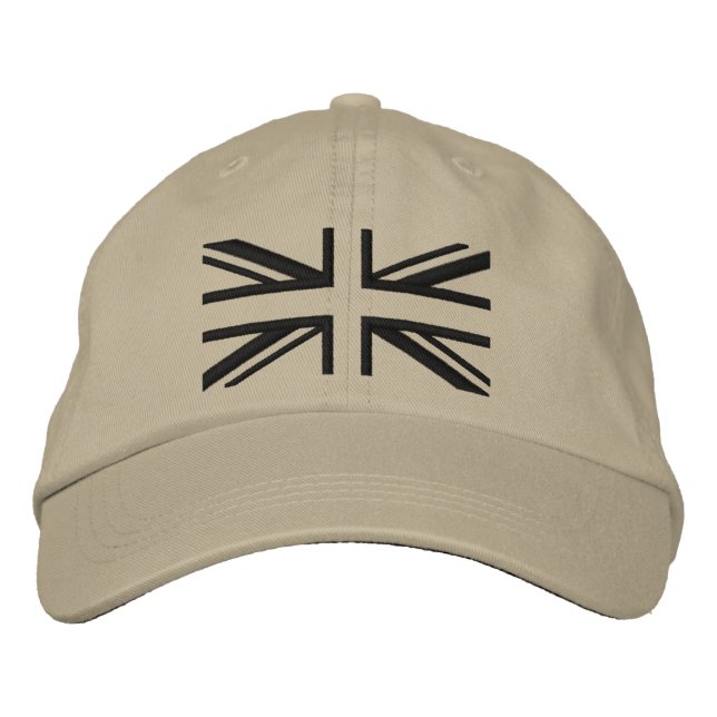 Boné Union Jack ~ Black Modern (Frente)