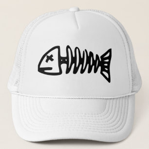 boné unissex DEAD FISH para camionistas