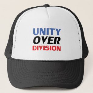 Boné "Unity over Division" azul vermelho branco