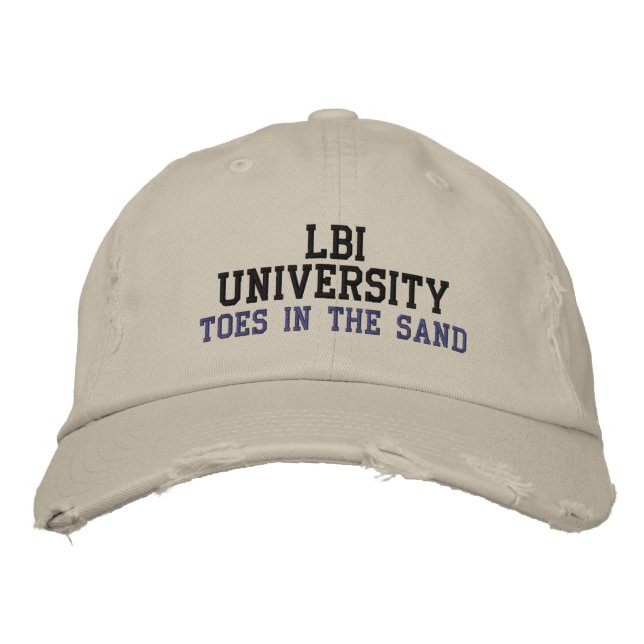 BONÉ UNIVERSIDADE LBI (REG TRADEMARK) HAT (Frente)