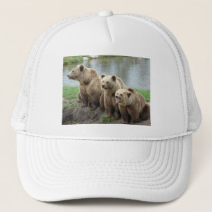 Boné Ursa ursos animal personalizar Aniversários