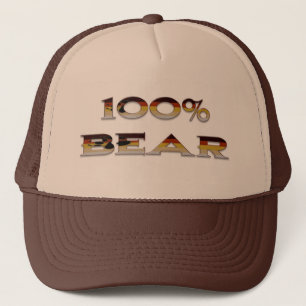 Boné Urso de 100%
