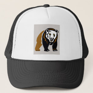 Boné Urso Gráfico GRIZZLY - Amante de os animais - Natu