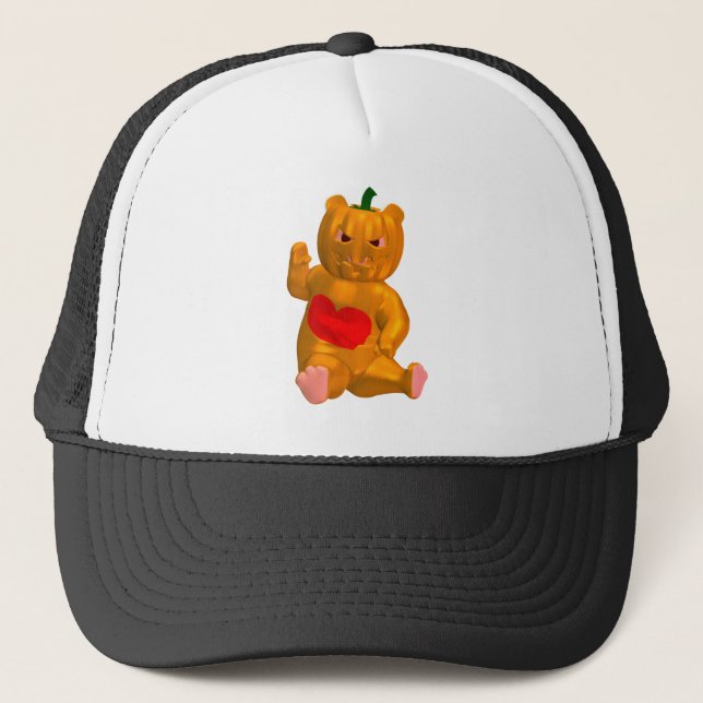 Boné Urso Laranja (Frente)