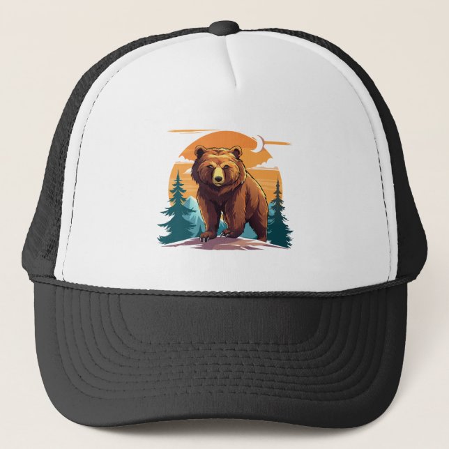 Boné Urso pardo (Frente)