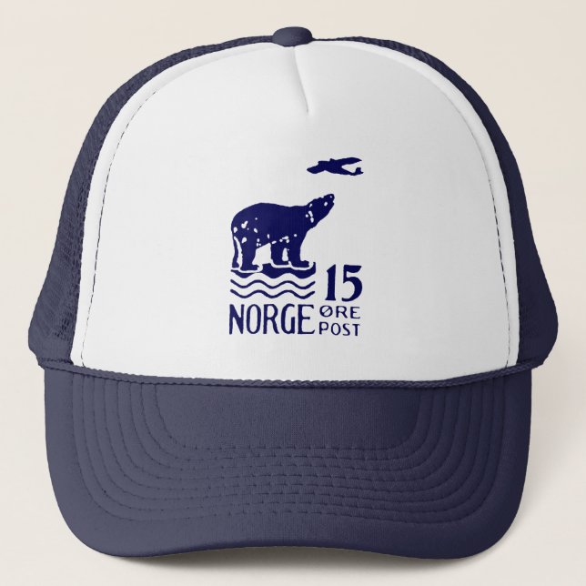 Boné Urso Polar Norueguês 1925 (Frente)