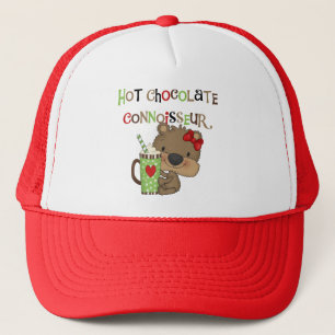 Boné Urso quente da menina de ChocolateConoisseur
