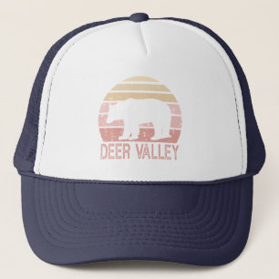 Boné Urso Retro De Deer Valley Utah
