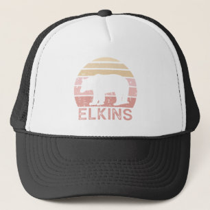 Boné Urso Retro de Elkins West Virginia