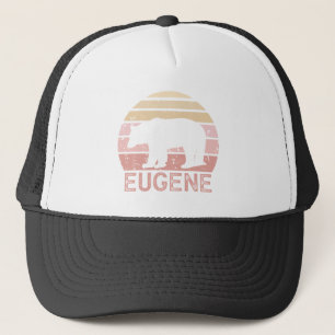 Boné Urso Retro de Eugene Oregon
