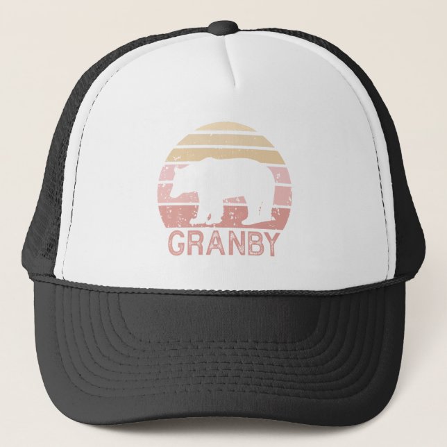 Boné Urso Retro de Granby Colorado (Frente)