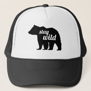 Boné Urso Silhueta Selvagem