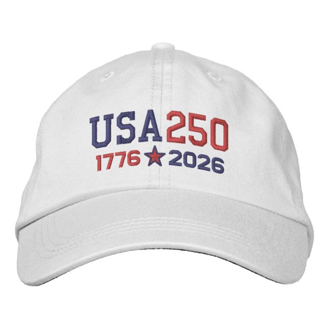 BONÉ USA 250 - 1776-2026 (Frente)