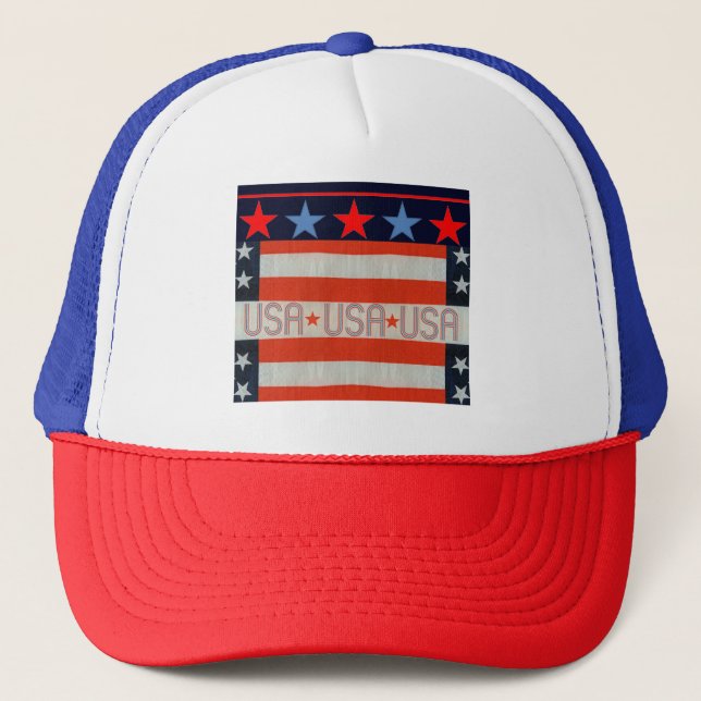 Boné USA Flag Hat (Frente)