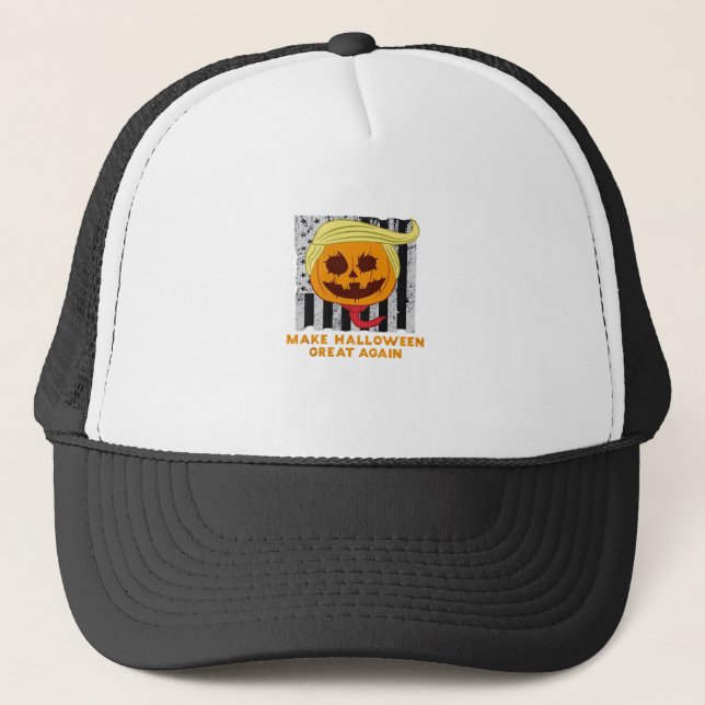 Boné Usa Torne O Excelente De Halloween Mais Engraçado  (Frente)
