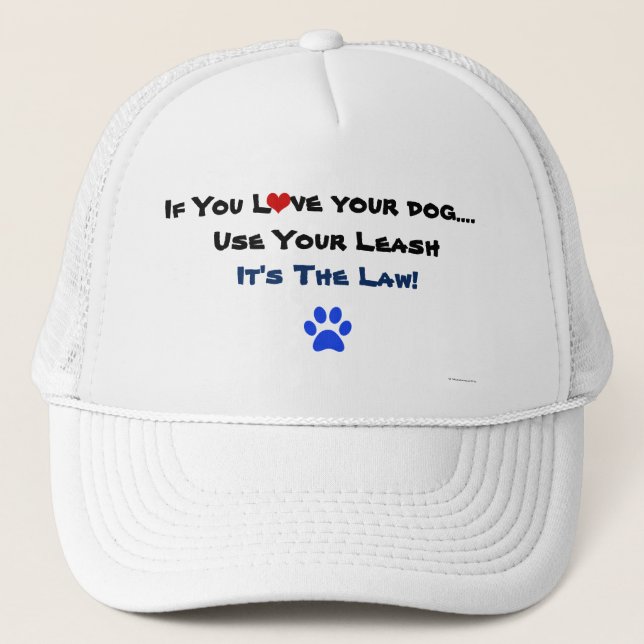 Boné Use seu chapéu de baseball Leash (Frente)