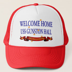 Boné USS Gunston Hall Home bem-vindo