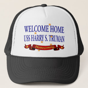Boné USS Home bem-vindo Harry S. Truman
