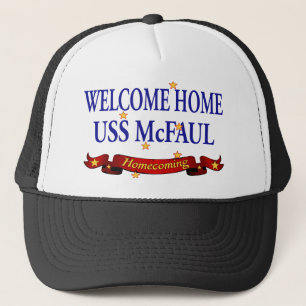 Boné USS Home bem-vindo McFaul