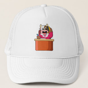 Boné Vaca como Secretária com Mesa