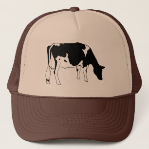 Boné Vaca de leiteria de Holstein, a lápis desenho