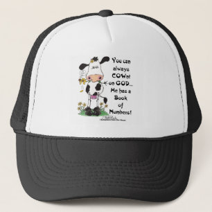 Boné Vaca e Ladybug COWnt em Deus