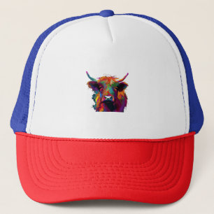 Boné Vaca Holstein Frísia - Vaca Cuta - Presente Para V