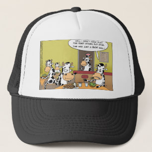 Boné Vacas Comendo Bife Camisetas Engraçadas Canecas Ca