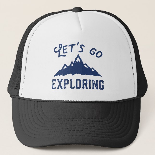 Boné Vamos Explorar (Frente)