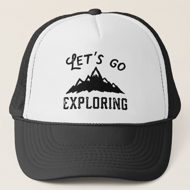 Boné Vamos Explorar (Frente)