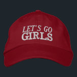 Boné Vamos vão garotas Bachelorette Hat<br><div class="desc">Coloque suas bebidas legal com nossa Cowgirl do Vamos. Esse na moda e esse chapéu prático é o acessório perfeito para suas aventuras de matagal, acrescentando um toque de talento e diversão às suas bebidas. Projetado com a ousada e poderosa mensagem "Vamos Go Girls", nosso chapéu celebra o espírito do...</div>