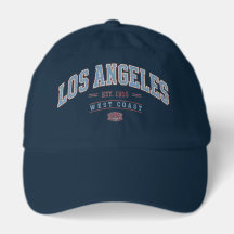 Boné Varsity Vintage da Costa Oeste de Los Angeles