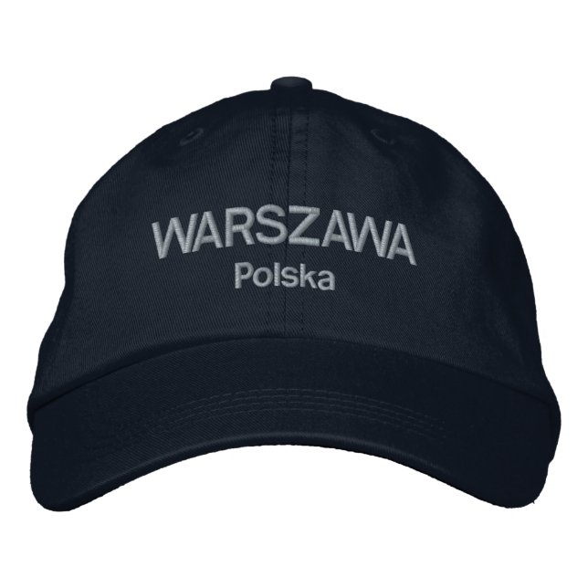 Boné Varsóvia varsóvia Polônia Polska Boriderando Chapé (Frente)