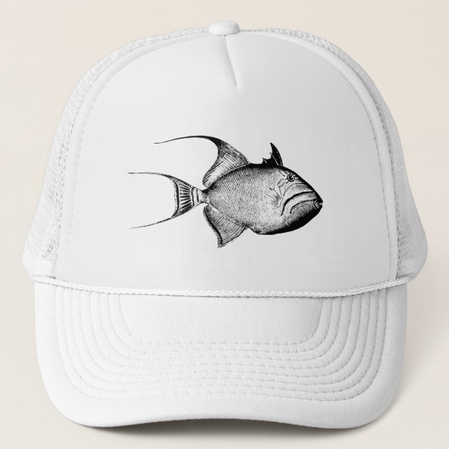 Boné Vazio havaiano do impressão da antiguidade dos (Frente)