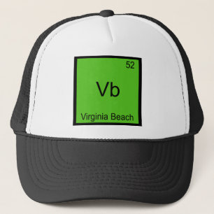 Boné Vb - Símbolo do Elemento Químico da Cidade de Virg