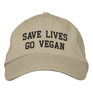Boné Vegan Baseball (texto preto)