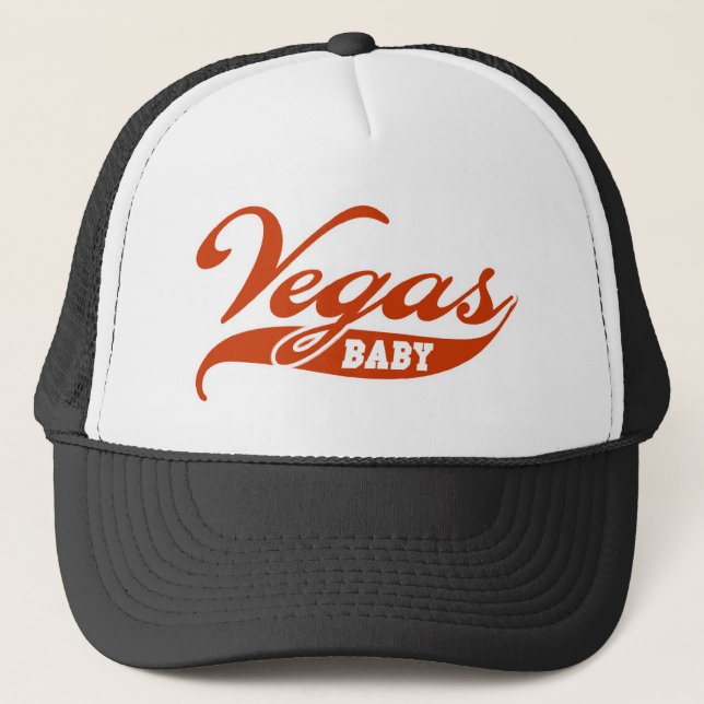 Boné Vegas Baby! Trucker Hat - Win Big in Style! (Frente)