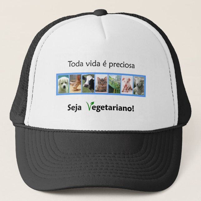 Boné Vegetarianismo (Frente)