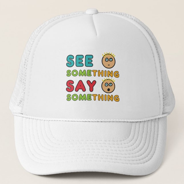 Boné Veja Algo Dizer Algo (Frente)