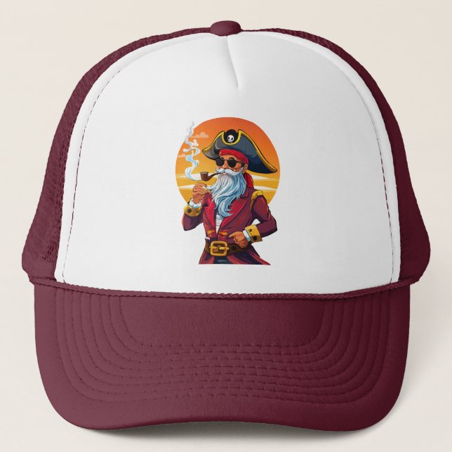 Boné velho capitão pirata (Frente)