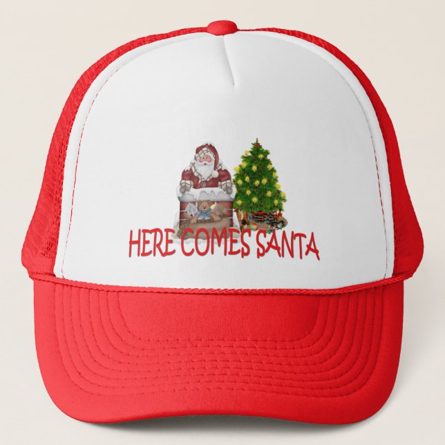 BONÉ VEM AQUI O PAPAI NOEL (Frente)
