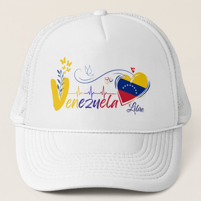 Boné Venezuela se lleva en el Corazón (Frente)