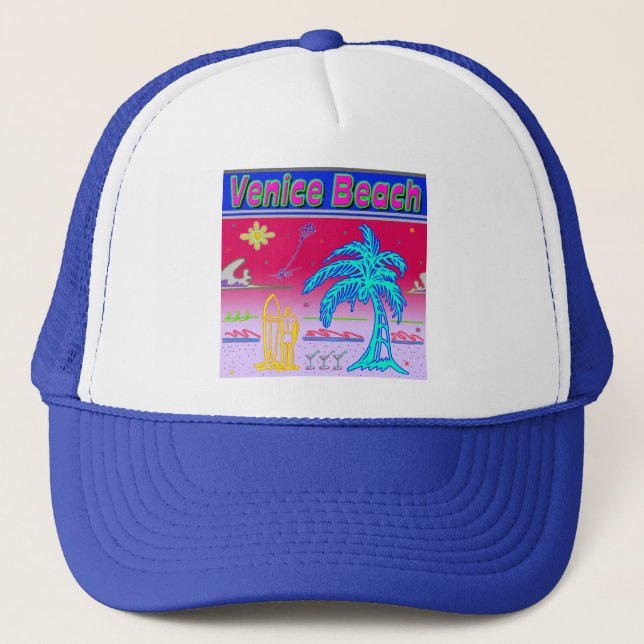 Boné "Venice Beach" Surfer Hat (Frente)