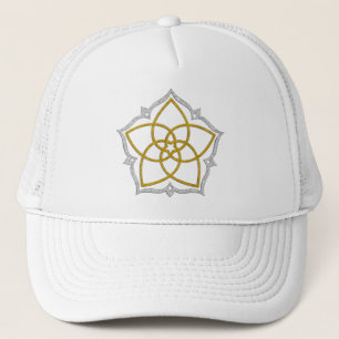 Boné VENUS FLOWER / Venusblume Lotus OURO PRATA