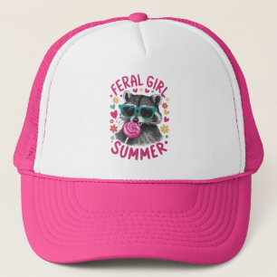 Boné Verão de Menina Selvagem Opossum Vintage